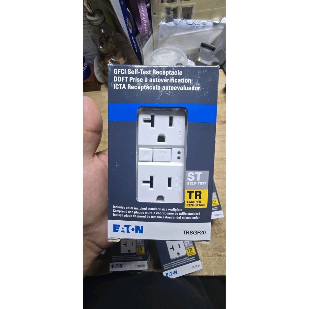 EATON TRSGF20W -SPL GFCI RECEPTACLE ,125V 20A
